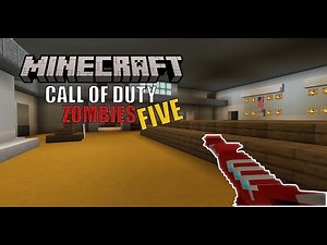 I Recreated Call of Duty Zombies map Five in Minecraft Bedrock!