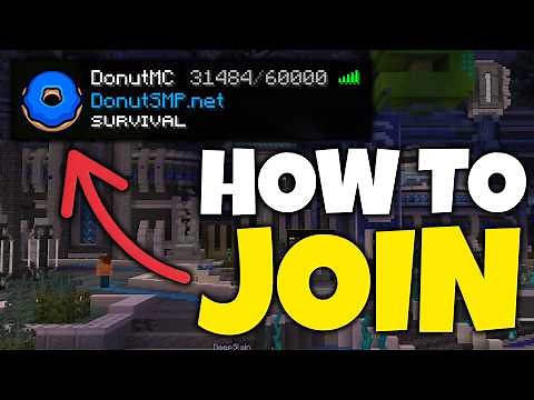 How To Join DonutSMP DonutSMP IP 2026