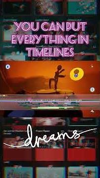 You can put EVERYTHING into a Timeline (Dreams PS4) #dreamsps4 #madeindreams #howto #tips #games