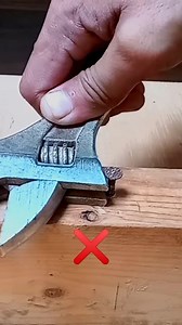 "Remove a Nail with an Adjustable Wrench! Woodworking Trick #howto #hack #tips #shorts" | Arsh Wood Result