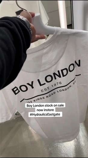 Get the New Boy London On Sale Now In Store | #Boylondon #Tshirts #Sale