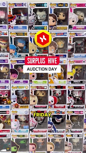 Rare Funko Pops Under $1 Auctions Tonight!