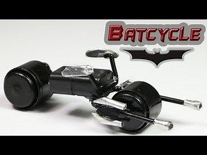 How To Make A Batman Motorcycle - "Batcycle Toy"