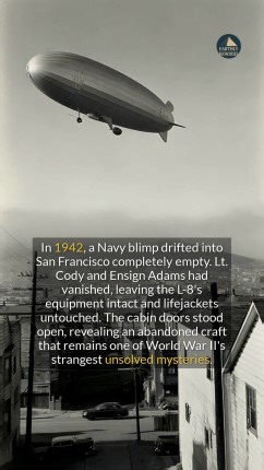 50K views · 225 reactions | A Navy blimp landed without its crew in 1942, so what could have happened to them? #history #unsolvedmysteries #historyfacts | Earthly Wonders | Facebook