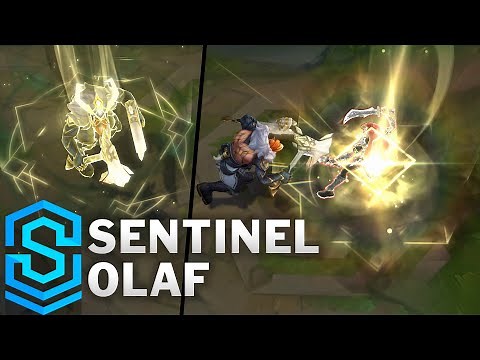 Sentinel Olaf Skin Spotlight - Pre-Release - League of Legends
