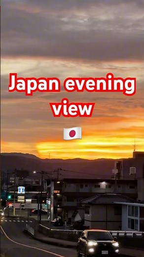 Beautiful Sunset View 🌅 | Relaxing 4K Travel Short