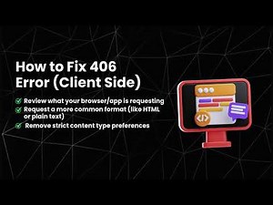 406 Not Acceptable Error Explained | What It Means & How to Fix It