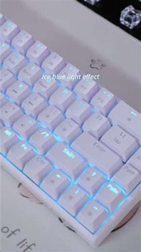 ✨Best creamy white keyboard ?🔥❗#kemove #keyboard