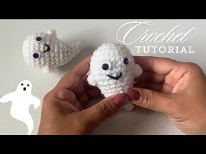 Spooky Cute Crochet Ghost Plushie Tutorial