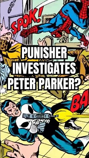 Punisher knows Spider-Man #spiderman #marvelcomics #comicbookhistory #comics #marvel #punisher