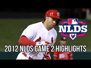2012 NLDS Game 2 | Washington Nationals vs. St. Louis Cardinals | Game Highlights [HD]