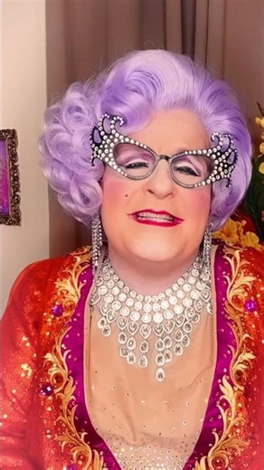 Dame Edna says Rainbow Quest is FUN!
