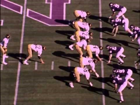 Northwestern Football vs. Iowa, 1973