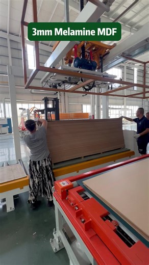 Melamine Medium Density Fibreboard Production Process