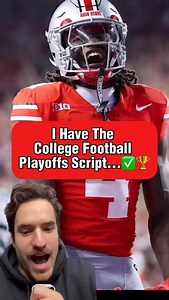 The script for the College Football Playoffs ✍️🏈 | oddssharksports