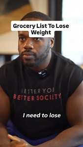 Grocery List To Lose Weight 1. Protein Shakes 2. Liquid Egg Whites 3. Frozen Veggies 4. Chicken Breast 5. 93 Ground Beef 6. Fruit 🚨- Do you need help losing weight? If so comment “COACH” below and I’ll send you the details. | Better You Better Society