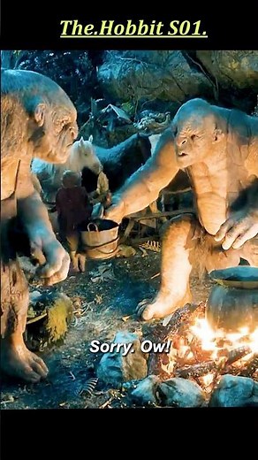 The Hobbit (2012) | Bilbo Baggins Saves the Ponies – Three Trolls Catch Him Red-Handed🔥