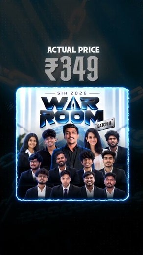 SIH 2026 WAR ROOM ⚔️🔥 | BATCH 2 IS LIVE | AI Toolkit + Live Hackathon Simulation