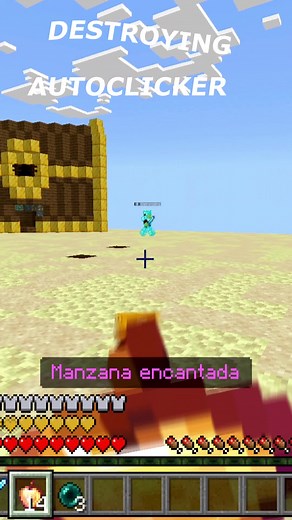 Destroying Autoclicker in Minecraft PvP