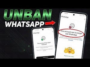 Unban Whatsapp number || How To Unban Any Banned WhatsApp Account Or Number