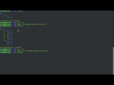 Truco Para Crear Un Arbol De Directorios En Linux