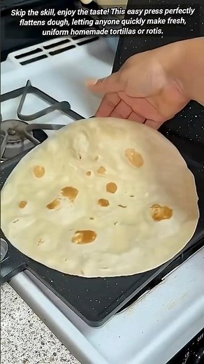 No Skill Required: Make Fresh Flatbreads in Seconds.