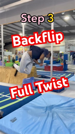 Backflip 360 Tutorial in 3 Steps! #teambackflip #backflip #tutorial @keegan2williams