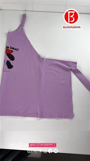 Turning unused large T-shirts into aprons