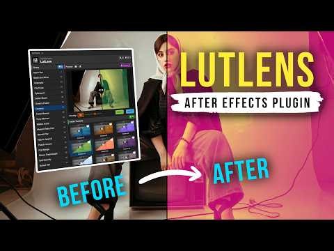 LutLens - The ultimate LUT collection for After Effects