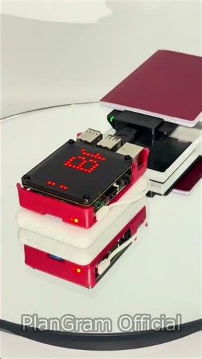 Raspberry Pi 3B x Unicorn HAT hd x PCSC #maker