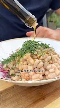Tuna, Bean and Red Onion Salad