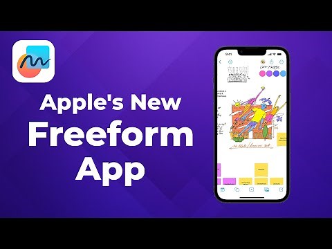 How To Use FreeForm on iPhone | Apple's New FreeForm App (iOS 16.2)