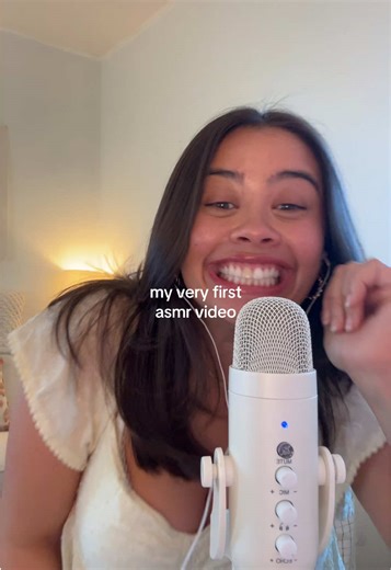 welcome 🤗🎀🎙️ can’t believe i’m actually finally starting this little asmr dream of mine! #asmr #firstasmr #firstasmrvideo #asmrsounds #asmrjourney