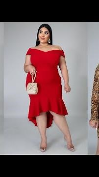 12 vestidos para gorditas elegantes | Moda 2020 en ropa para gorditas