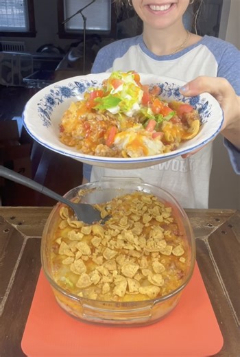 9.5K views · 102 reactions | this Frito pie is out of this world This cooking video shows how to make my version of a Frito pie that will have your whole family drooling and begging for a second dish | Brooklyn B | Facebook