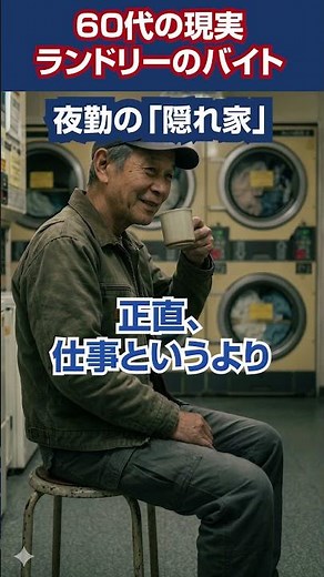 【地獄か天国か】夜の静寂が心地いい。67歳が選んだコインランドリー巡回