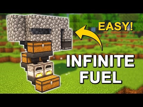 INFINITE Fuel Automatic Smelter in Minecraft 1.21+ (Tutorial)