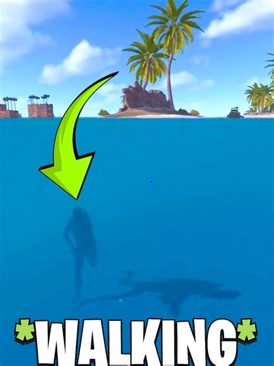WALKING UNDER WATER.. #rustclips #rusttok #rustgame | rust