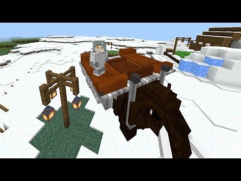 How to tame a mammoth? | Arkcraft | Minecraft Bedrock