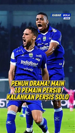 Hasil Penuh Drama Persib Vs Persis Solo (2-0)#persib #persibbandung #shorts #infopersib #hasilpersib