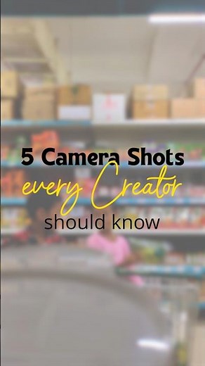 5 Must-Know Camera Shots Explained with Real Examples