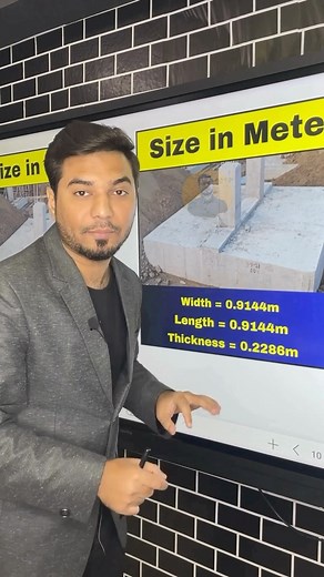 52K views · 133 reactions | ✅3’ x 3’ Foundation Concrete Calculation...
