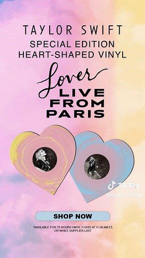 Taylor Swift Lover Live Vinyl: Special Edition