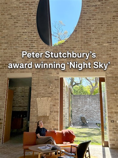 A house with a hole in the roof? You bet. And now we want one. Welcome to Night Sky, a Robin Boyd Award-winning, Peter Stutchbury design that genuinely filled us with wonder as we wandered. Come take a look for yourself.