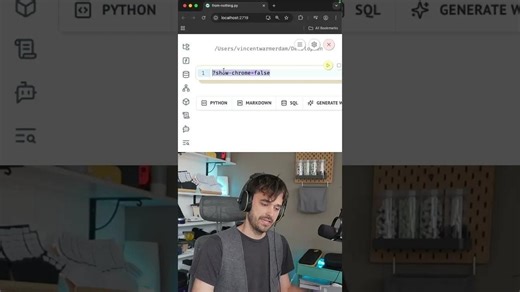 Marimo 看起来更整洁的小技巧 | Marimo