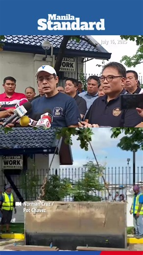 3.8K views · 18 reactions | #MSNews | FLOOD-PREVENTION PROJECT Manila Mayor Francisco Moreno Domagoso and MMDA Chairman Don Artes on Wednesday morning led the opening of a floodgate and installation of trash traps at the Manila Yacht Club. The project aims to ease flooding along Roxas Blvd. and the Malate area. For the latest news, visit: manilastandard.net | Manila Standard | Facebook
