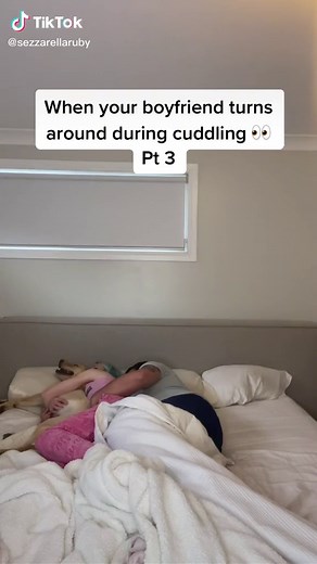 When Your Boyfriend Turns Around During Cuddling Pt 3