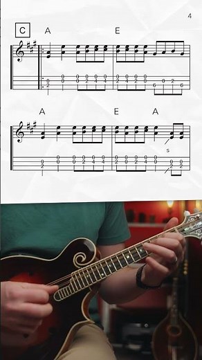 "Ways of the World" Mandolin Melody #shorts