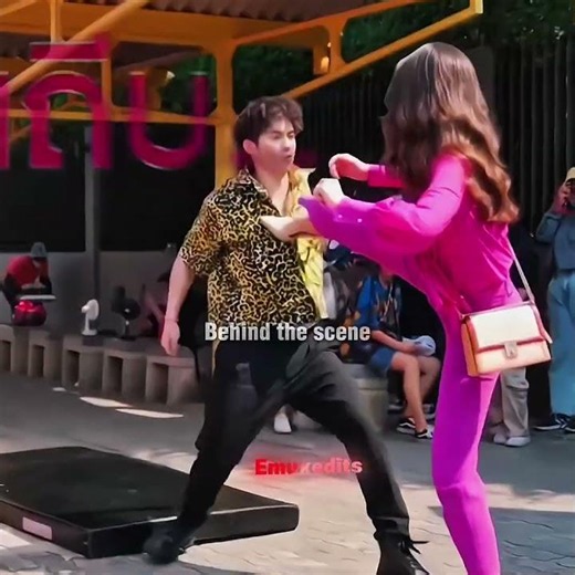 Thyme and Tia 😂💥 #foryou #f4thailand #thaidrama #behindthescenes