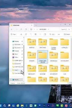 Como Fixar pastas favoritas na barra lateral #windows #tutorial